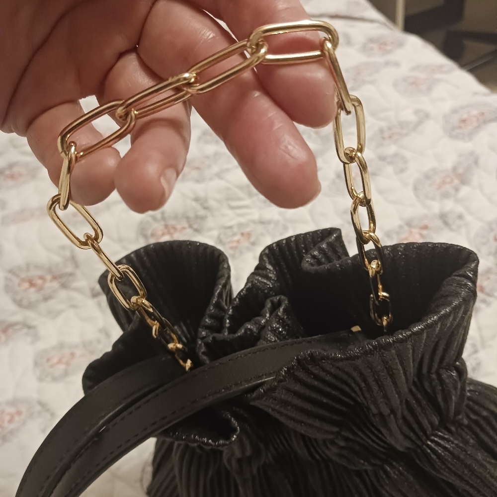 Solid Black with sparkles